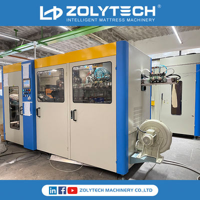 Ύψος zlt-PSD180 100250mm ZOLYTECH άνοιξη τσεπών που κουλουριάζει τη μηχανή 180pcs/Min για το δίκτυο στρωμάτων