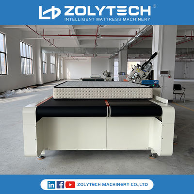 ZOLYTECH αυτόματη μηχανή ακρών ταινιών στρωμάτων για την παραγωγή στρωμάτων