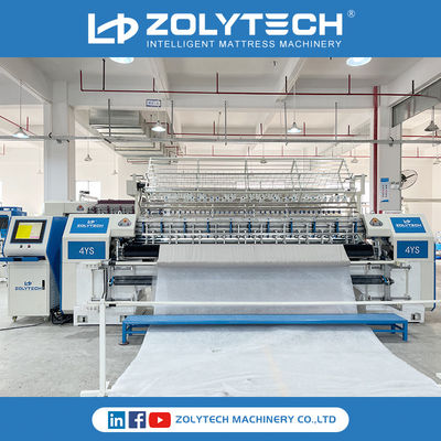 ZOLYTECH αυτοματοποιημένη να γεμίσει βελόνων Stich κλειδαριών πολυ μηχανή για Duvet