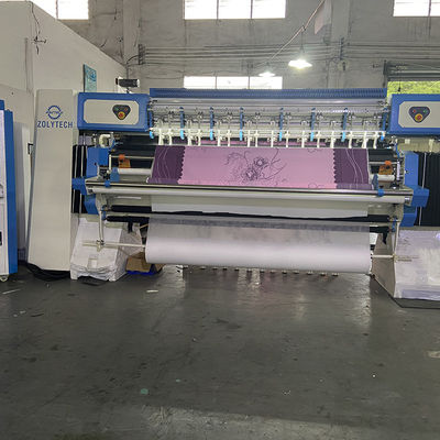 Να γεμίσει WV15 αυτοματοποιημένη 1500rpm βελονιά αλυσίδων μηχανών για τα μηχανήματα στρωμάτων παπλωμάτων ZOLYTECH