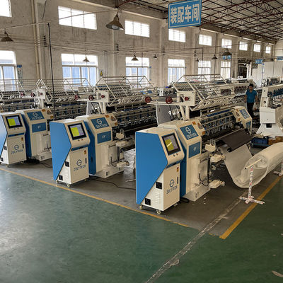 Να γεμίσει μηχανών 4.0KW Commputerized σαϊτών να γεμίσει βελόνων συστημάτων αυτόματη πολυ μηχανή 500-1100rpm