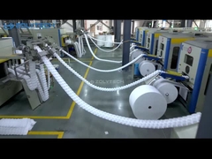 Άνοιξη τσεπών γραμμών παραγωγής 380V/220V ανοίξεων τσεπών cOem που κουλουριάζει το σύστημα εργασίας μη σαϊτών μηχανών